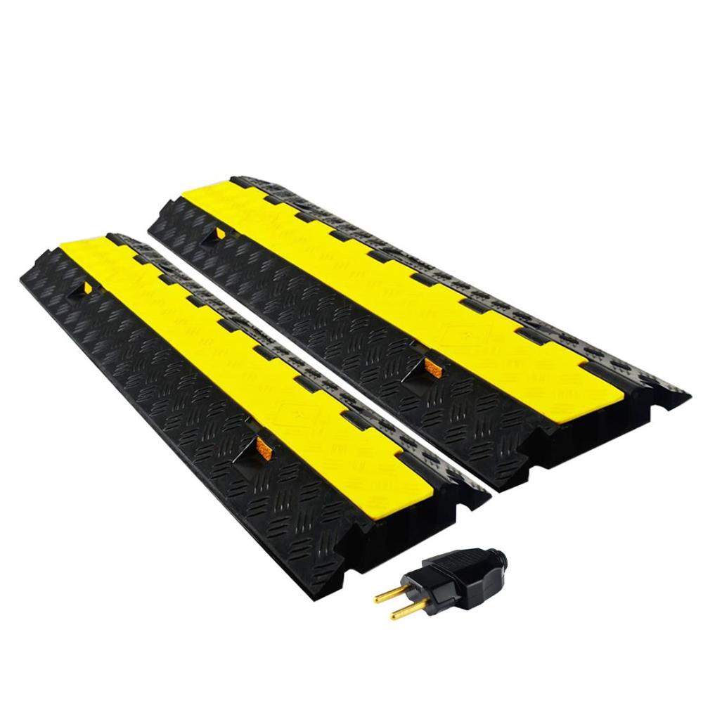 Kit com 2 Passa Cabos e Conector AC Tagg