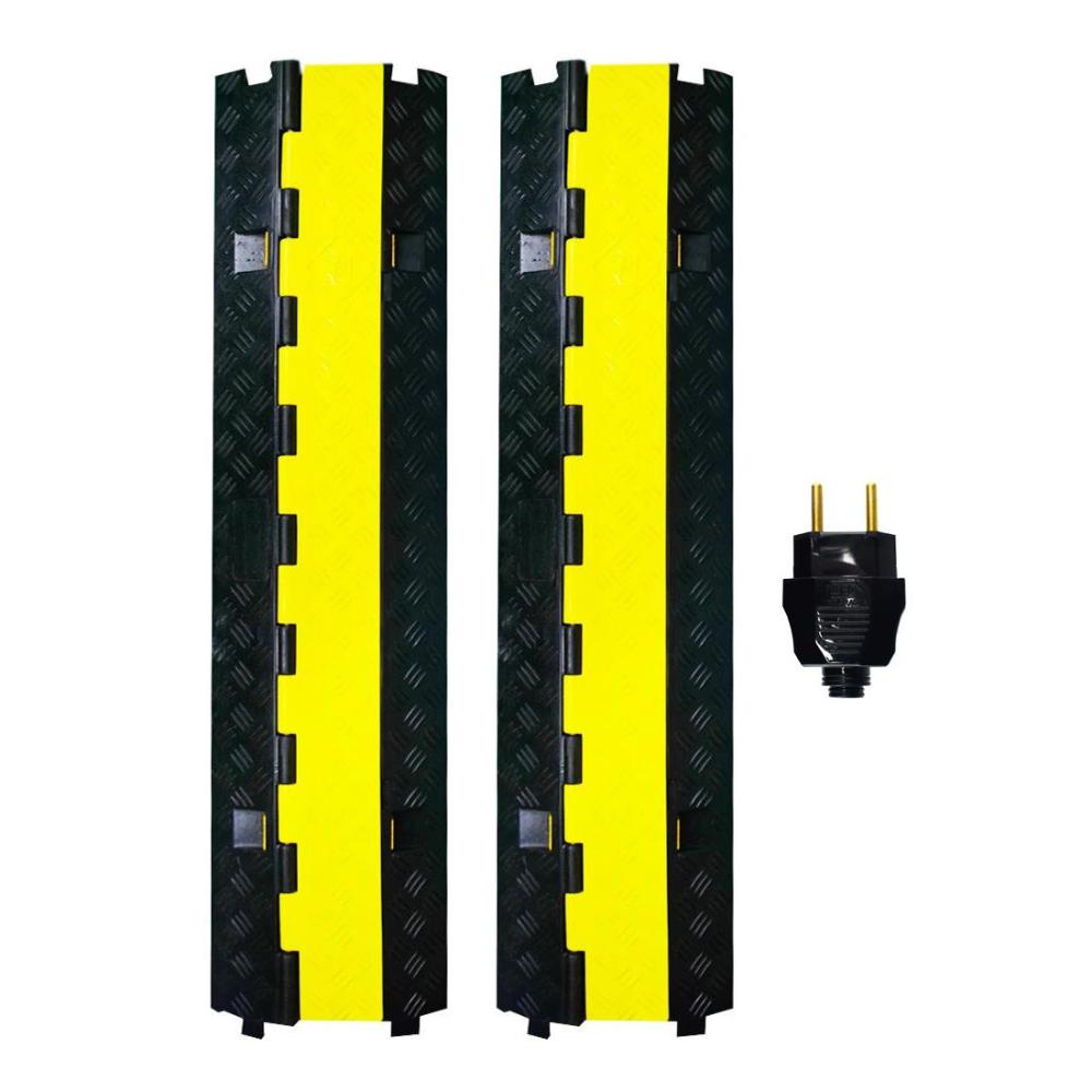Kit com 2 Passa Cabos e Conector AC Tagg