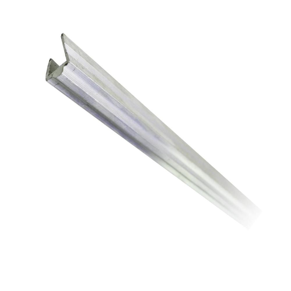 Perfil de aluminio Macho 9mm Tagg 3 Barras de 1 Metro TM0510