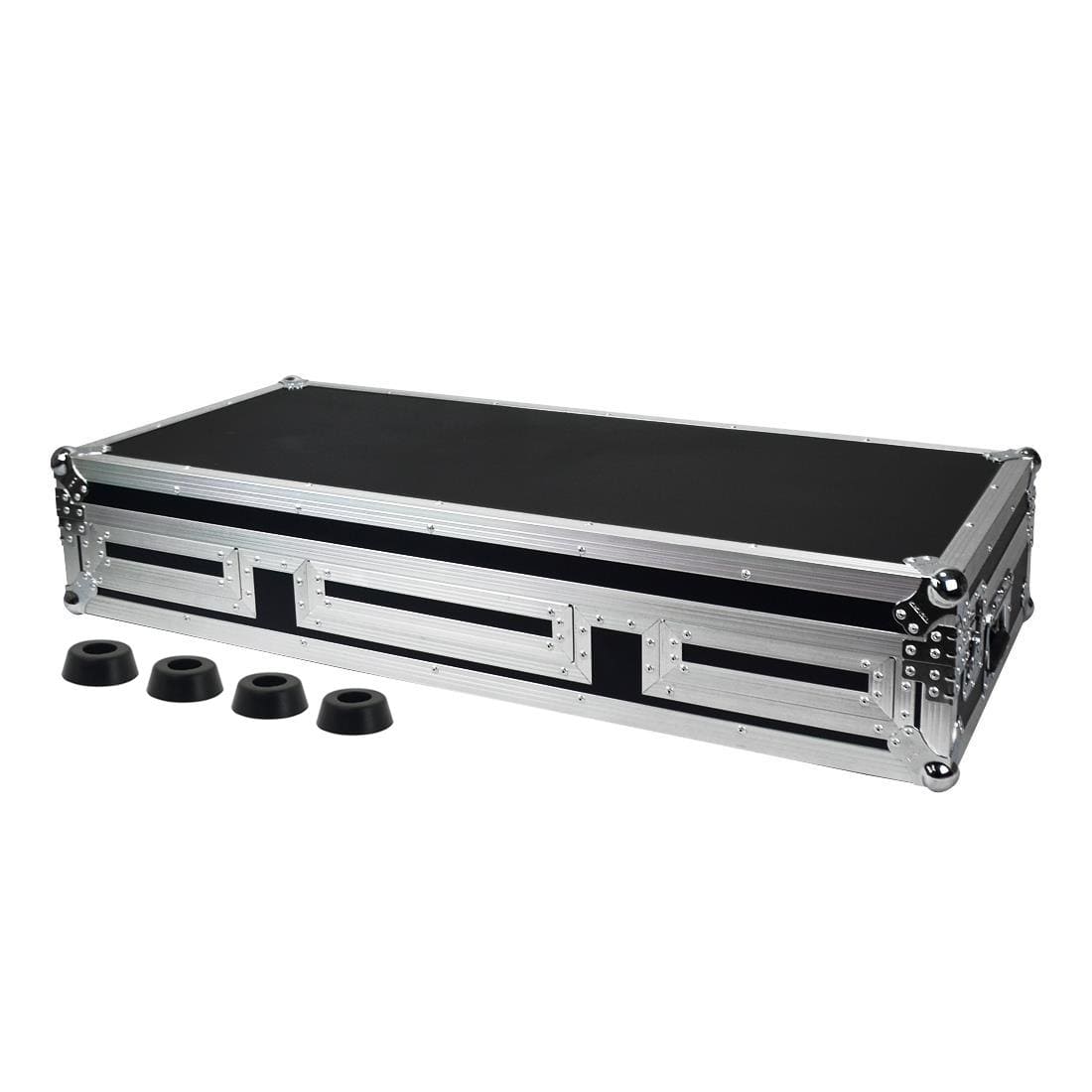 Case DJ CDJ2000 + 4 pés de borracha Tagg TGDJ510FPK